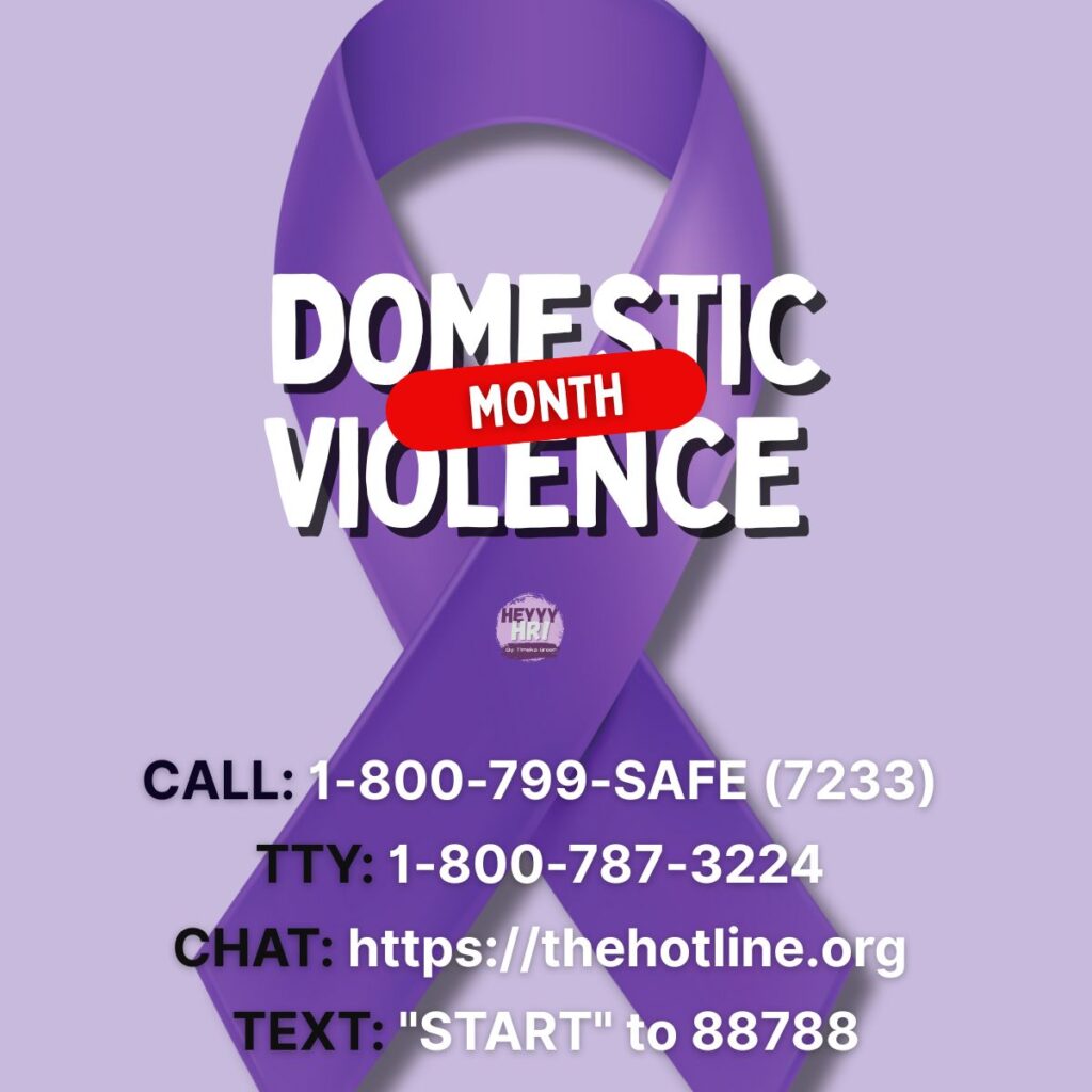 Domestic Violence Awareness Month 2025