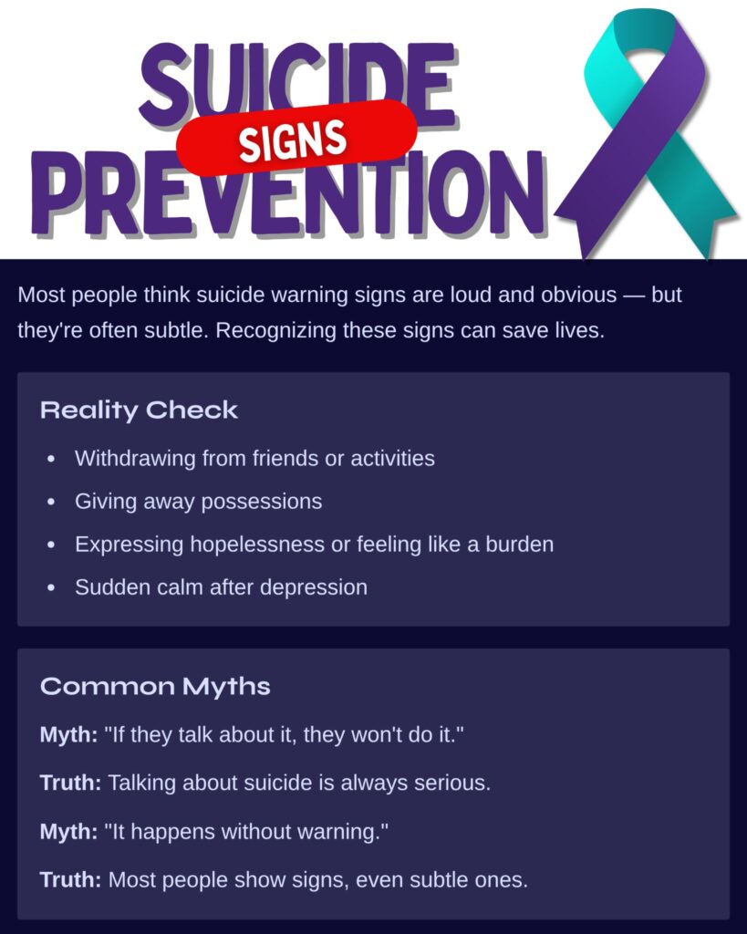 depression warning signs