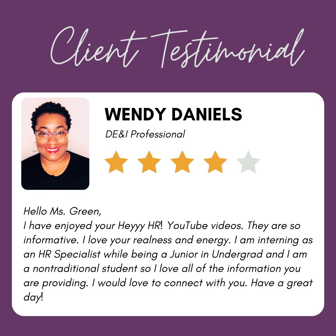 Client Testimonial - Wendy Daniels