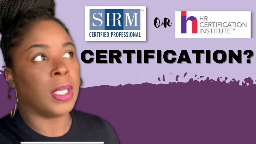 SHRM vs HRCI Certification