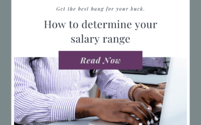 The BEST way to determine YOUR SALARY RANGE