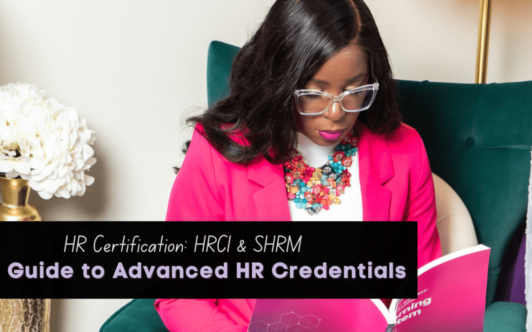 HRCI and SHRM Certification